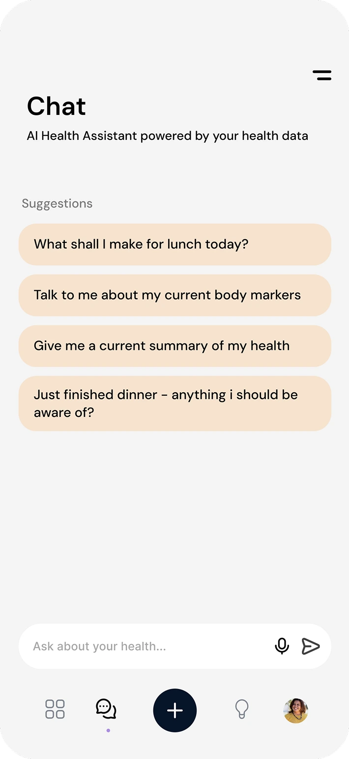 Your Personal AI Health Coach background